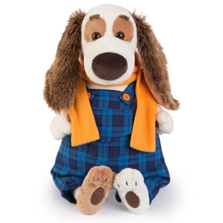 в синем комбинезоне