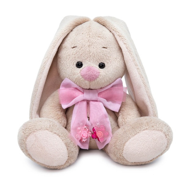 Зайка Ми в банте с подвесками