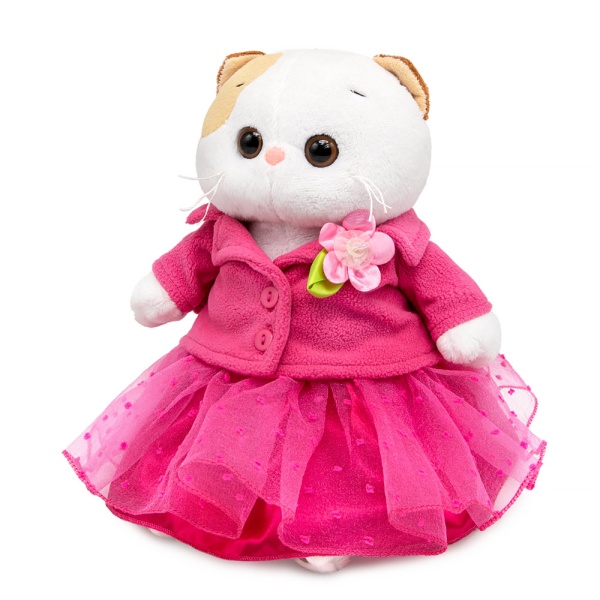 Ли-Ли в жакете с цветком и юбке