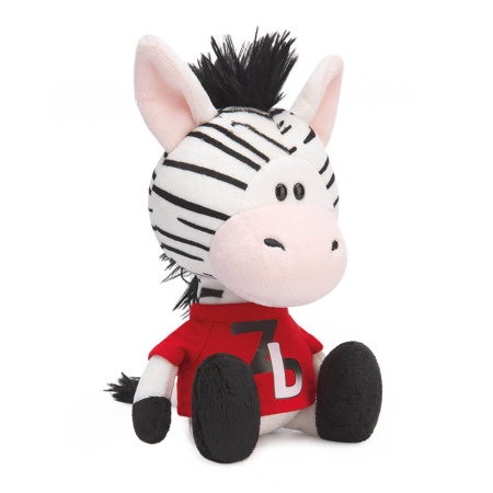 Зебрёнок Зиба в красной футболке