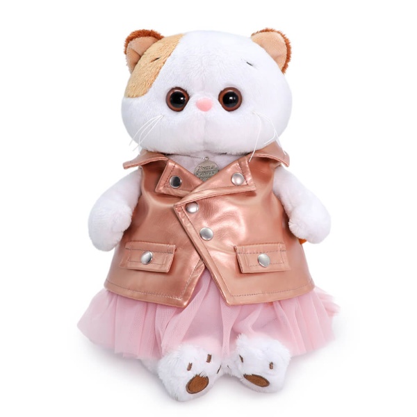 Ли-Ли в юбке и жилетке