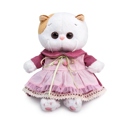 Платье из вельвета с передником