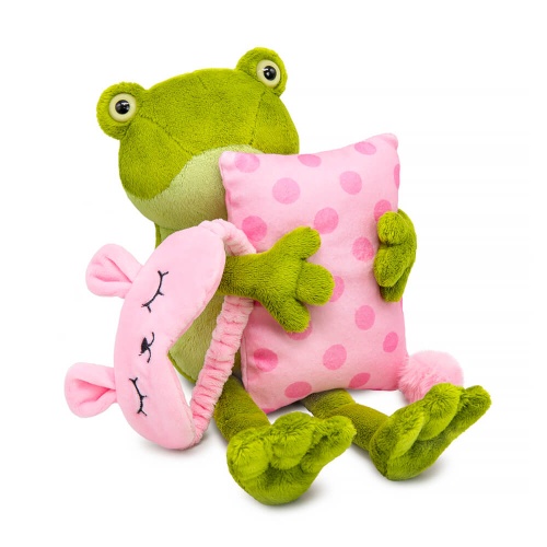 Оливия Кваковская с аксессуарами для сна