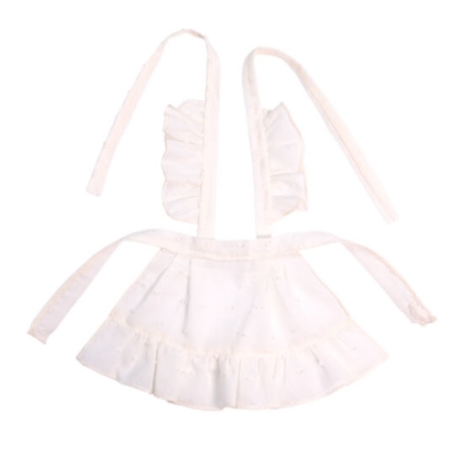 Платье желтое с передником