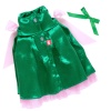 Зеленое нарядное платье