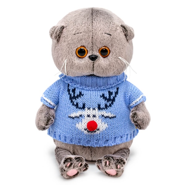 Басик беби в свитере с оленем