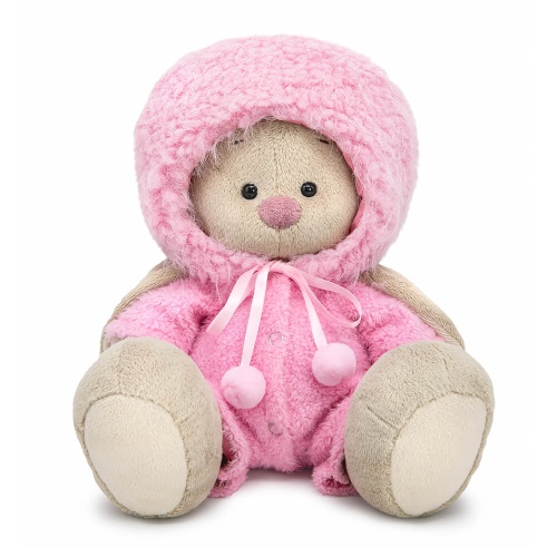 Игрушка Зайка Ми в меховой шапке и комбинезоне