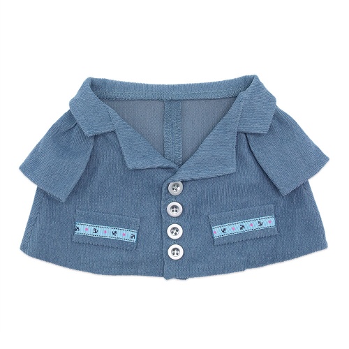 Голубой костюм с футболкой