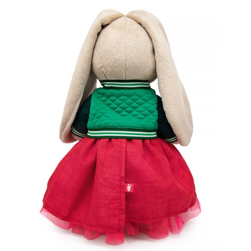 Зайка Ми в бомбере с земляничкой