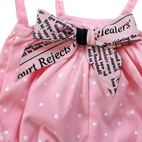 Песочник персиковый в горошек