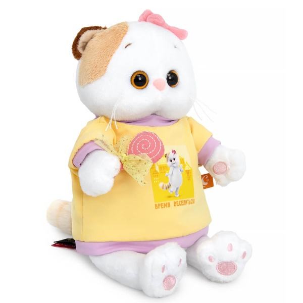 Кошечка Ли-Ли в свитшоте "Время веселиться", "Мультсериал"