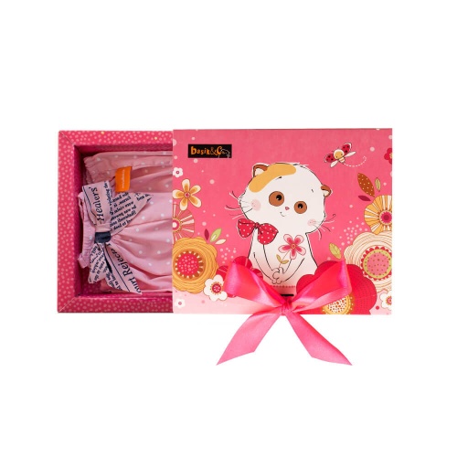 Песочник персиковый в горошек