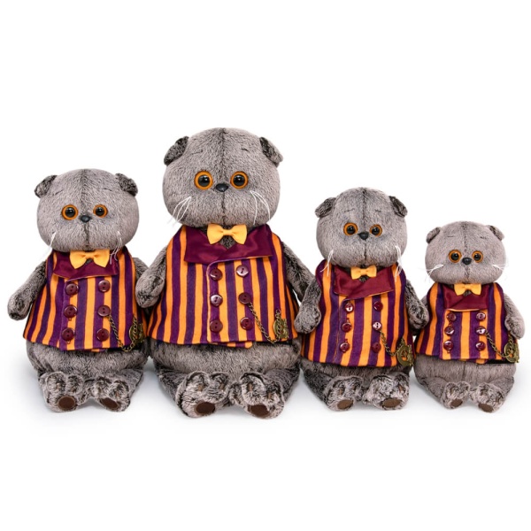 Басик в полосатом жилете