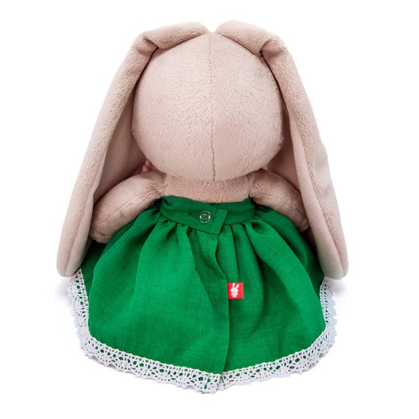 Зайка Ми в юбке с кружевом и бантом