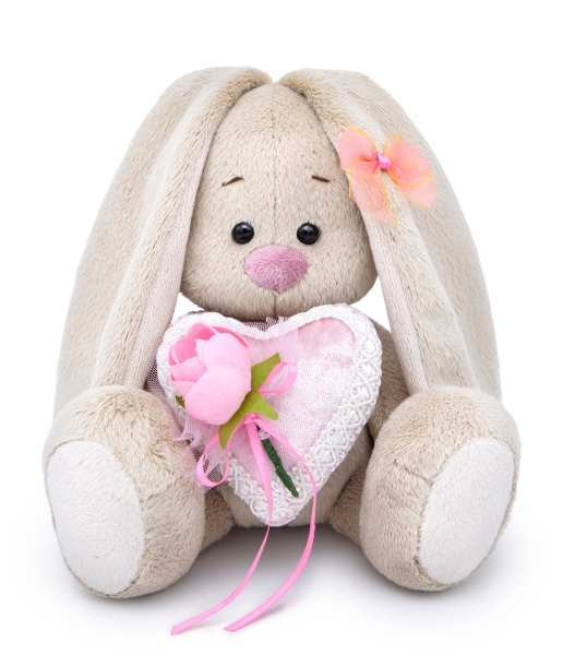 Зайка Ми с сердцем из бархата