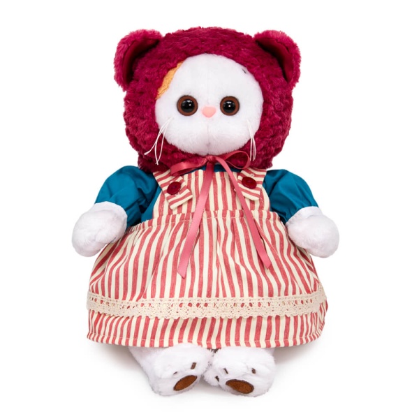 Ли-Ли в шапке с ушками и сарафане