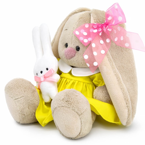 Зайка Ми в платье с зайчиком