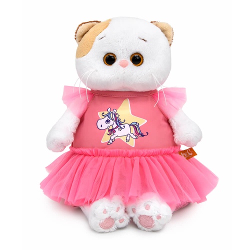 Кошечка Ли-Ли в платье с лошадкой