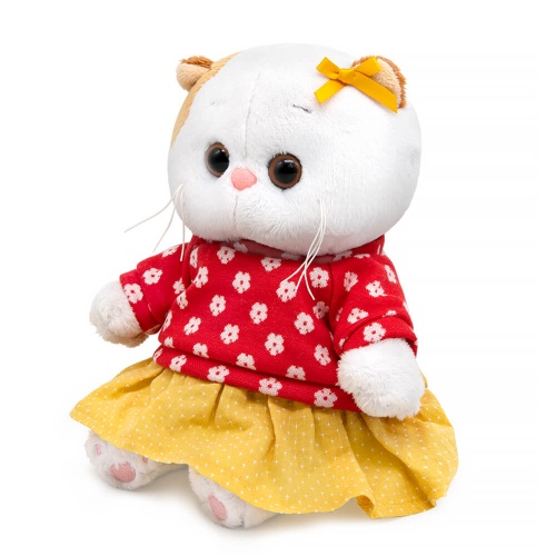 в свитере в цветочек