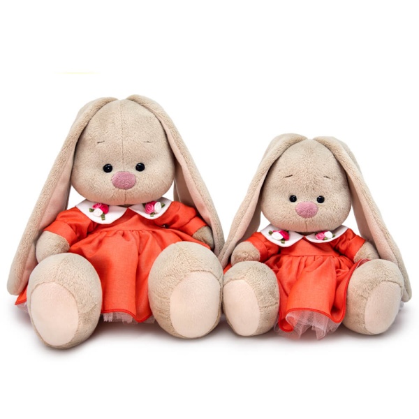 Зайка Ми в коралловом платье