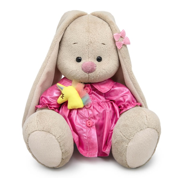 Зайка Ми в плаще с единорогом