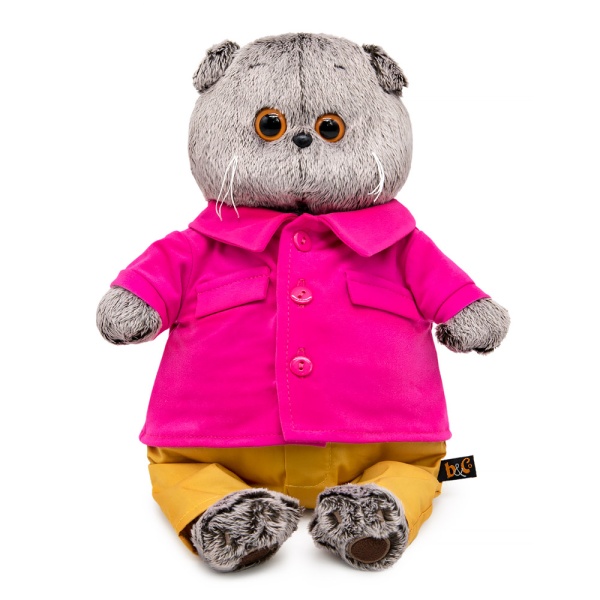 Басик в яркой курточке  