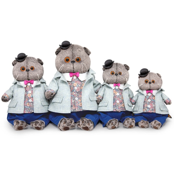 Басик в теплом пиджаке