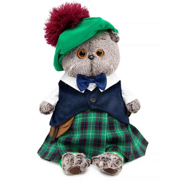 Басик в шотландском костюме