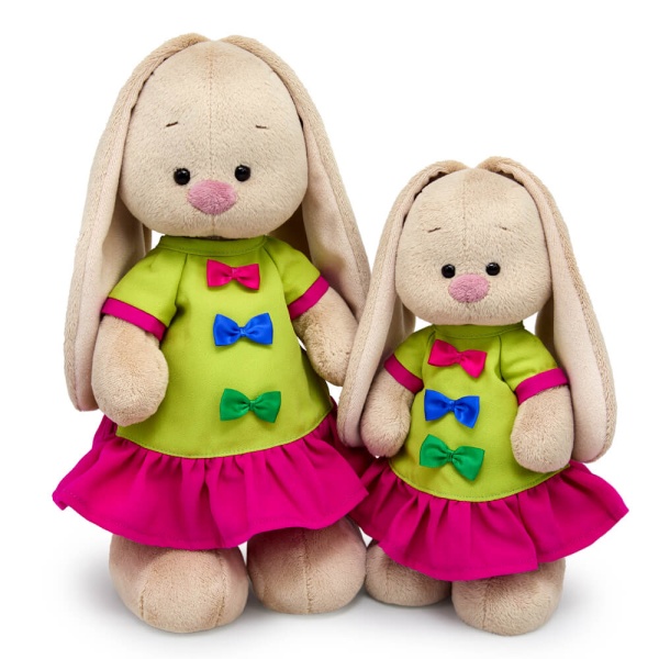 Зайка Ми в платье с бантиками