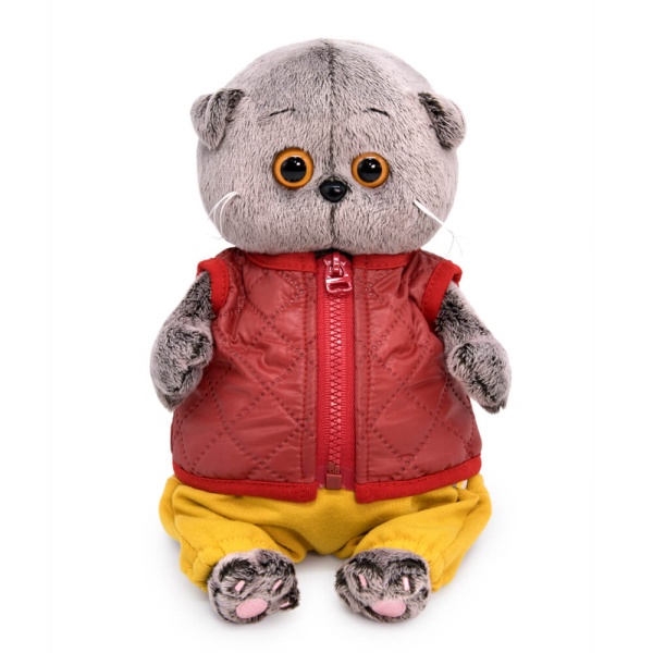 Басик беби в стеганом жилете