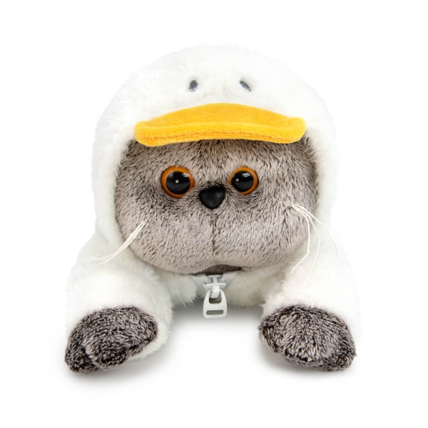 Кот Басик в худи "Гусик" (лежачий)