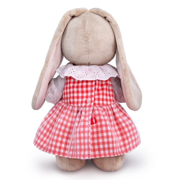 Зайка Ми в сарафане в клетку