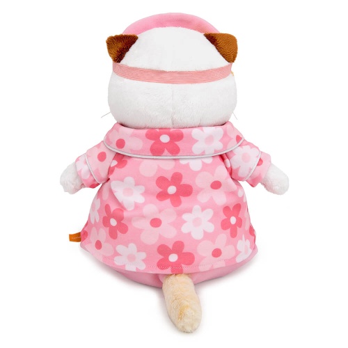 Кошечка Ли-Ли в пижаме с принтом "Цветочек"