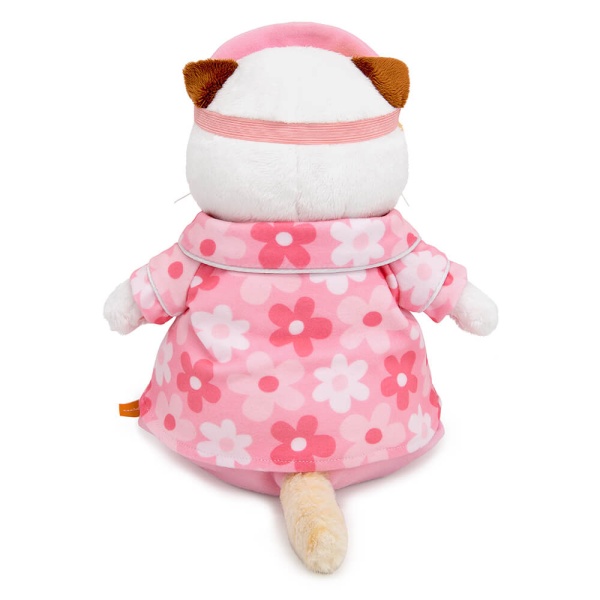 Кошечка Ли-Ли в пижаме с принтом "Цветочек"