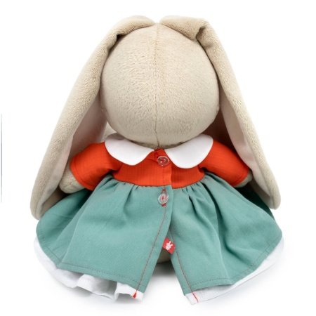 в двухцветном платье