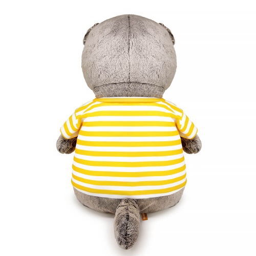 Кот Басик в футболке "Гусик в маске для плавания"