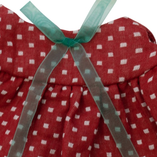 Бордовое платье и розовый жакет