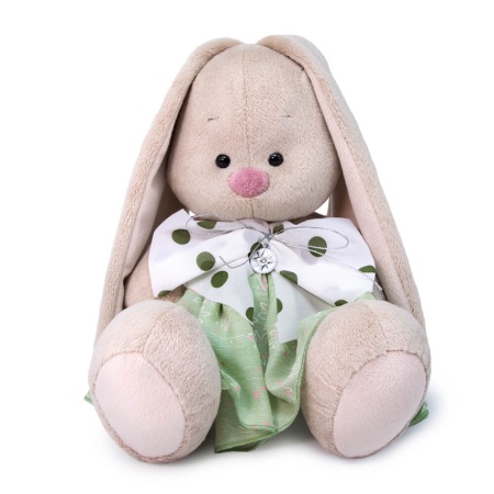 в платье с бантом