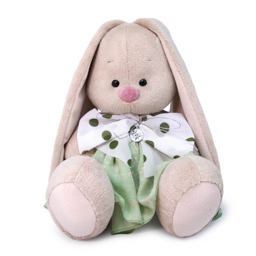 в платье с бантом