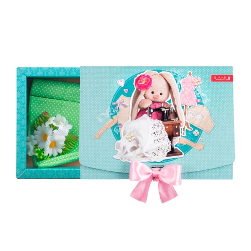 Сарафан зеленый в горошек