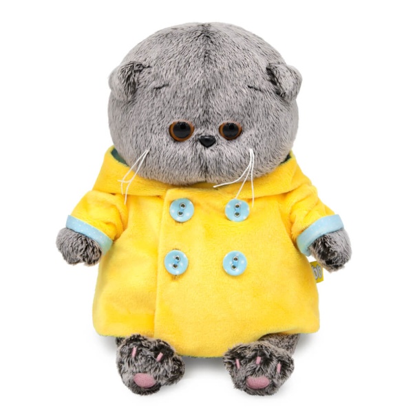 Басик беби в шубке с капюшоном