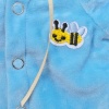Голубой комбинезон с пчелкой
